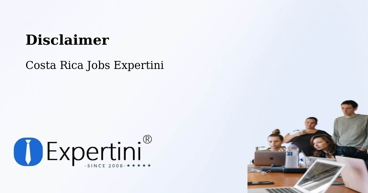 Disclaimer – Colima - Costa Rica Jobs Expertini
