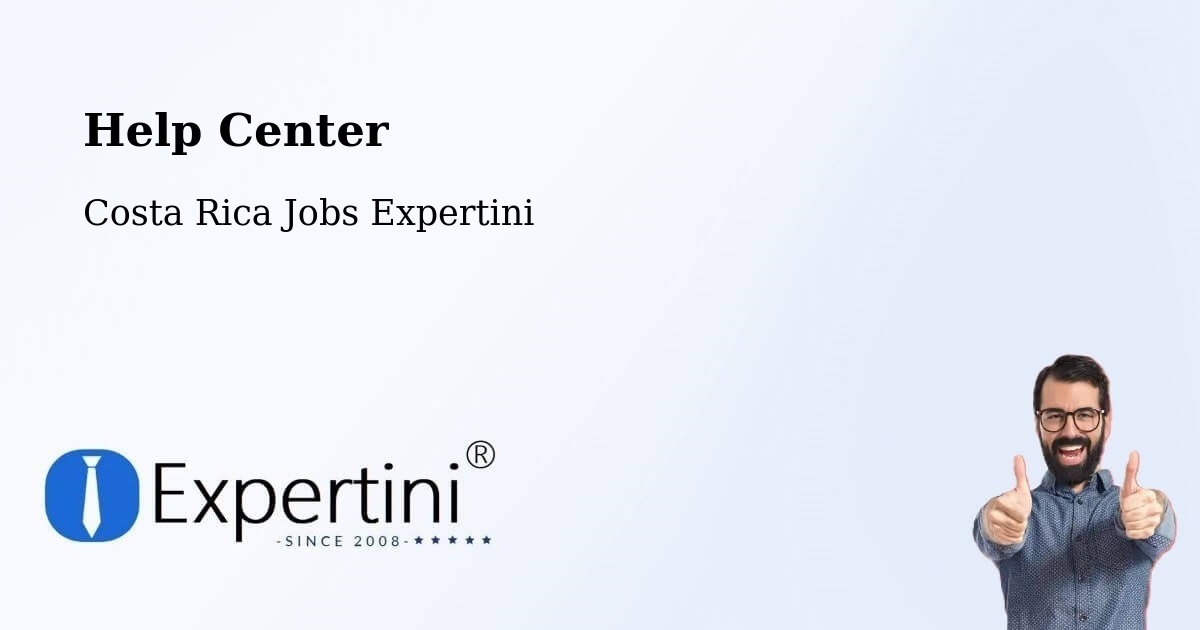 Help Center – Colima - Costa Rica Jobs Expertini