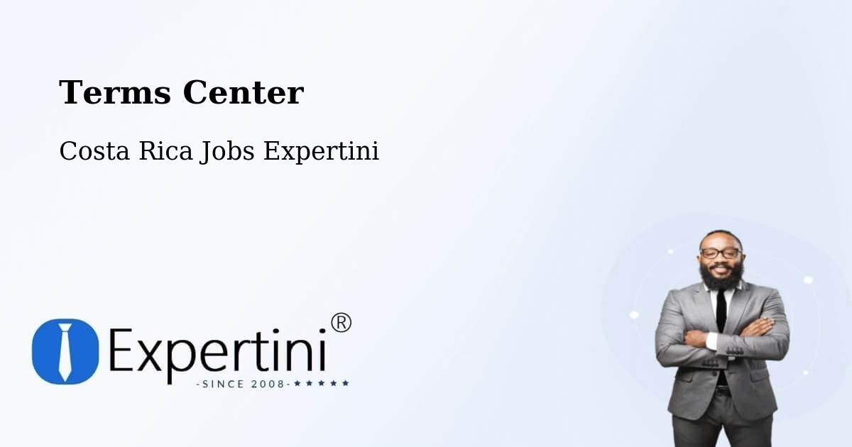 Terms of Service – Colima - Costa Rica Jobs Expertini